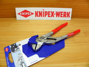 クニペックス プライヤーレンチ KNIPEX 8603-180SB *0～40mm 開口寸法表示付