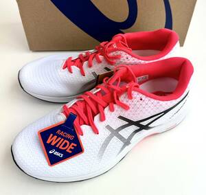 ★ASICS アシックス★新品！未使用品 LYTRACER ライトレーサー4 WIDE 1011B350-110 WHITE/DIVA PINK ホワイト ピンク 28.0cm