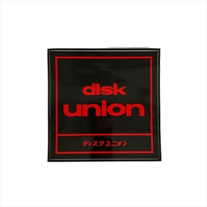 ディスクユニオン 四角ロゴ 7インチサイズステッカー(1枚入) / diskunion / ディスクユニオン DISK UNION