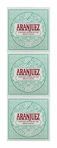 即決◆新品◆送料無料ARANJUEZ Concert Silver 400×3 クラシックギター弦/メール便