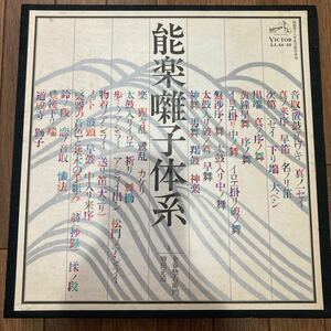 能楽囃子体系　LP8枚　解説書付属　S48年芸術大賞受賞作品