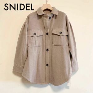 スナイデル SNIDEL ジャケット シャツ 長袖 CPO 新品未使用 