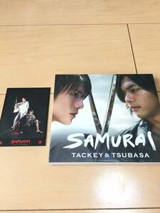 ●タッキー＆翼『SAMURAI』CD 通常盤　初回特典トレカ等付●