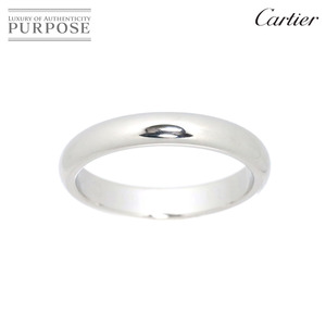 カルティエ Cartier クラシック バンド #54 リング 幅3.5mm Pt プラチナ 指輪 Classic Ring 90188732