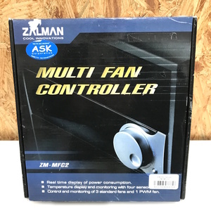 未使用 Zalman Multi Fan Controller マルチファンコント ーラー ZM-MFC2 [jgg]