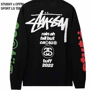 【希少XL】STUSSY ステューシー x Cactus Plant Flea Market カクタスプラント フリーマーケット SPORT LS TEE ロングスリーブ ロンT 