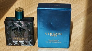 100ml ヴェルサーチ エロス VERSACE EROS EDT 1プッシュのみ使用【送料込】