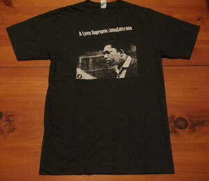 新品【John Coltrane】ジョンコルトレーン 至上の愛 Vintage Style プリント Tシャツ L // A Love Supreme