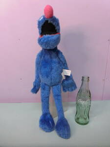 セサミストリート◆グローバー ぬいぐるみ人形 42cm NANCO社 マペッツ SESAME STREET Vintage Grover stuffed animal
