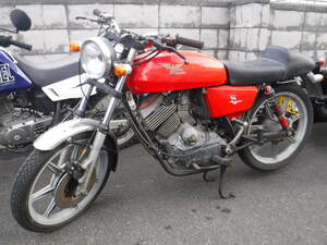 全国デポ送料36800円 ★ MOTO MORINI モトモリーニ250 ★ 書付 整備ベース 350デスモ MK-3 MK-2 SR400 W400 GB350 トライアンフ コンチ