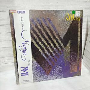  【05】帯付き 竹内 まりや/MISS M/RCA RHL-8503 LP レコード
