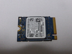 TOSHIBA 東芝 SSD M.2 NVMe Type2230 Gen 3x4 512GB 電源投入回数276回 使用時間5091時間 正常97% KBG40ZNS512G 中古品です③
