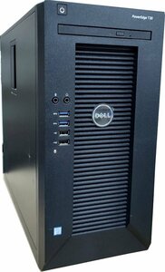 ●[CentOS 7.3] DELL PowerEdge T30 ミニタワーサーバ (4コア Xeon E3-1225 v5 3.3GHz/16GB/3.5inch 2TB SATA*2/RAID/DVD)