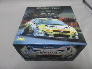 ★イクソ　YACCO IXO　1/43★フィアット プント S2000 ラリー コンドロス 2007 優勝 #1 F.デュバル　FIAT PUNTO WINNER RALLY CONDROZ★