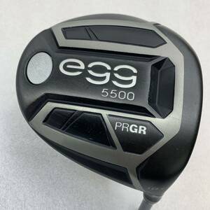 即決■1W / プロギア　egg 5500　eggオリジナルカーボン　10.5度　フレックスM-43(S)　右　カバー有