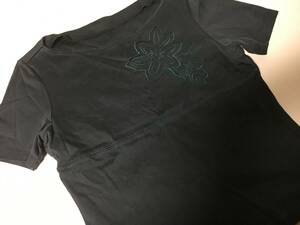 TRUSSARDI トラサルディ/半袖Tシャツ/黒/レディス40サイズ