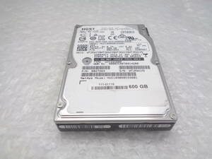 複数入荷 HGST 2.5インチHDD HUC109060CSS601 600GB 10K SAS 中古動作品(S525)