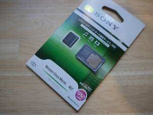 未使用　SONY メモリースティック マイクロ M2 512MB memory stick micro