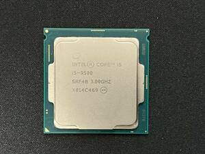 Core i5/第9世代/BIOS起動確認済！ Intel CPU Core i5-9500 SRF4B 3.00 GHz 最大 4.40 GHz 6コア PCパーツ (管理①)