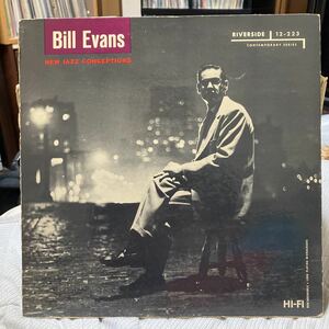 【LP】ビル・エバンス/ BILL EVANS/ニュー・ジャズ・コンセプションズ/NEW JAZZ CONCEPTIONS/ US盤 RIVERSIDE RLP 12-223 MONO