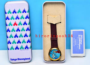 未使用　東京ディズニーランド　14周年記念　ミッキーマウス　クォーツ腕時計　ディズニー　限定品