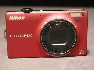 S988 Nikon コンパクトデジタルカメラ COOLPIX S6000 バッテリー付属 ソニー 5.0-35.0mm 1:3.7-5.6 ニコン クールピクス