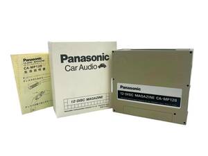 ◇Panasonic/パナソニック 12-DISC MAGAZINE 12ディスクマガジン CA-MP128 CDチェンジャーマガジン 12枚収納 取説付き 現状品 (ich37)