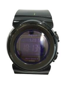 CASIO◆腕時計・Baby-G_BGD-1030-1JF/デジタル/ラバー/BLK/BLK//