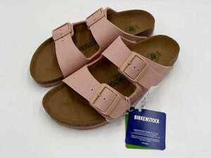 【ビ2】1021473■37（24.0ｃｍ）■ソフトピンク■13200円■BIRKENSTOCK ビルケンシュトック Arizona Rivet Logo アリゾナ　ナロー幅