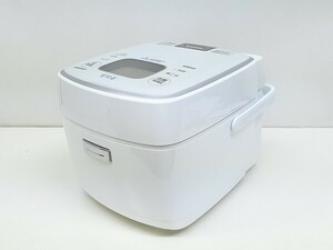 Z231-N38-394 MITSUBISHI 三菱 IHジャー炊飯器 NJ-SE069-W ピュアホワイト 備長炭 炭炊釜 3.5合炊き 2021年製 通電確認済 現状品③