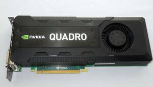 NVIDIA Quadro K5200 8GB グラフィックスプロセッサ搭載・動作品