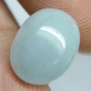 【天然大粒アクアマリンルース 8.00ct:5024】非加熱 ブラジル産 Natural Aquamarine 裸石 標本 鉱物 宝石 jewelry Brazil