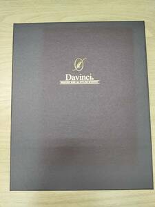 455 Davinci ダヴィンチ 手帳 ブラック ロロマクラシック 経年保管品