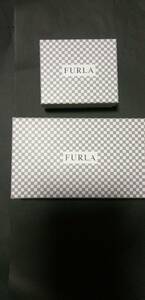 FURLA フルラ 空箱 2個 袋ホワイト付き 送料込み