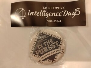 ☆TM NETWORK☆40th YONMARU☆カプセルトイ ☆会場限定ガチャ☆缶バッジ☆IN THE FOREST☆