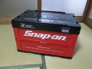 50L 工具箱 パーツ トレイ 収納 ケース ホルダー 大型 物入れ 整理 整頓 (大型) snap-on スナップオン 折りたたみ コンテナ 日本製 限定品