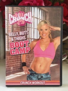Crunch: Belly Butt & Thighs Bootcamp エクササイズ ワークアウト DVD 輸入盤
