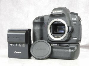 ☆ CANON キヤノン デジタル一眼/EOS 5D mark II ボディのみ + バッテリーグリップ/BG-E6 セット ☆中古☆