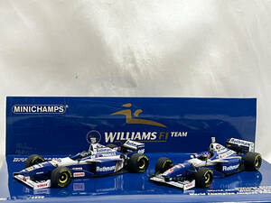 ミニチャンプス 1/43 ウィリアムズ ルノー チャンピオン セット FW18 & FW19