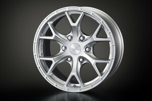 【TRD/ティーアールディー】 17インチ アルミホイール JAOS トライブ クロウ シルバー 17×7.5J 6-139.7 +25 1本 [MS213-00116]