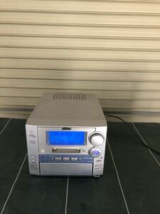 ★Victor ビクター コンパクト コンポーネント MD/CD ミニコンポ RECEIVER。CA-MXS5MD ジャンク★