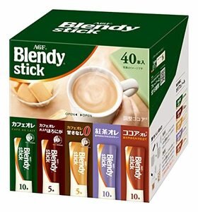 AGF ブレンディスティック アソート 40本 【 スティックコーヒー 】【 プチギフト 】【 詰め合わせ 】【 差し入れに 】