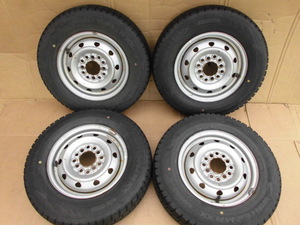 送料激安 ￥3000円～ 軽自動車 ミラ ミニカ アルト 145/80R12 12X3.5J 12H マルチ 4本 DUNLOP WM02 2019年製