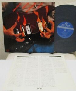 ## Savoy Brown Featuring Kim Simmonds Wire Fire 燃えよブルース・ギター JPN ORIGINAL LP 