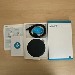 ☆Anker PowerWave Pad ワイヤレス充電器 Qi認証 最大10W出力 (ブラック) A2503☆