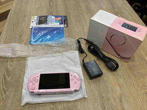 美品 PSP「プレイステーション・ポータブル」ブロッサム・ピンク(PSP3000ZP)