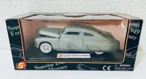 F01 SUNNYSIDE ミニカー Die-Cast Metal Superior 1949 Ford Mercury 1/28 スケール フォード コレクション ダイキャスト サニーサイド 102