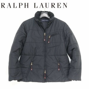 国内正規品◆RALPH LAUREN/ラルフローレン RL67 ワッペン 中綿 ジップアップ ジャケット ブラック 11