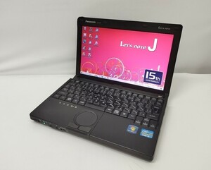 4029 ジャンク ブラック CF-J10TYAHR I3 2330M 2.2Ghz 破損等 簡易起動確認 部品取りにどうぞ