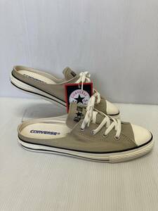 ●新品●コンバース　ALL　STAR　ミュールタイプ　S　MULE　SLIPON　OX　5CL398　ベージュ　24.0㎝　すっと履けて靴みたいに見えるミュール